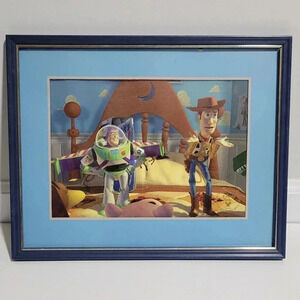 Disney Toy Story Lithograph 1996 Exclusive Commemorative Lithograph Framed
